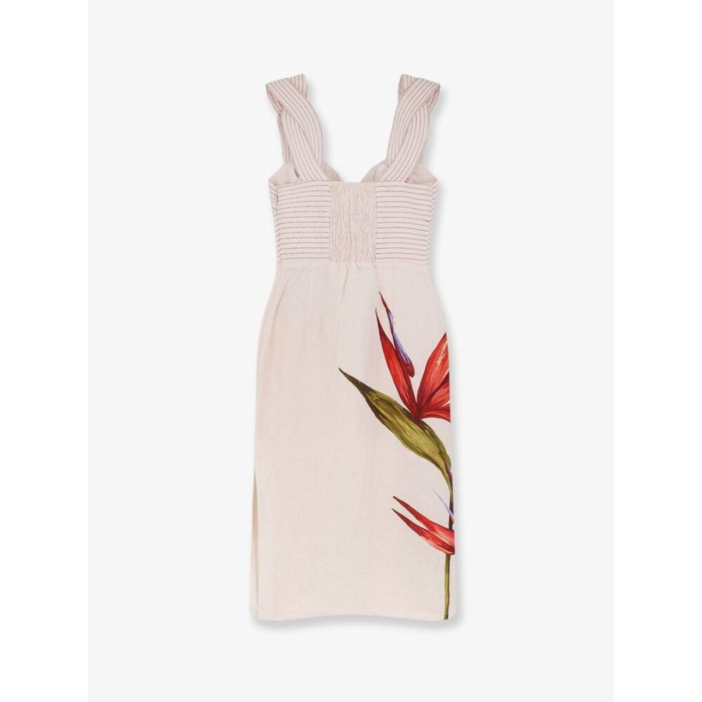 Farm Rio Women Strelizia Linen Dress - Picture 2 of 3
